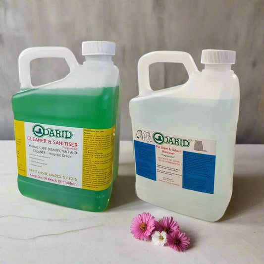 Odarid Cleaner & Sanitiser Pack | Eliminate Pet Odours | Outdoor Solution.