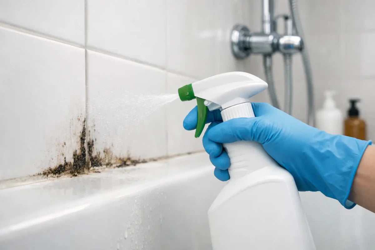 Bathroom mould remover spray that works - Cleansmart