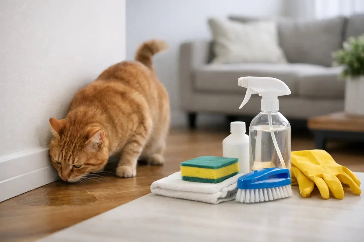 Best Cleaner for Cat Spray Odour at Home - Cleansmart