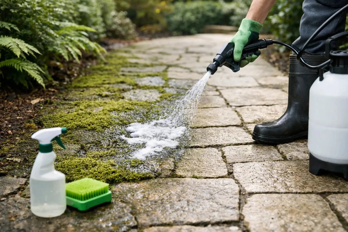 Best Moss and Mould Remover for Paths - Cleansmart