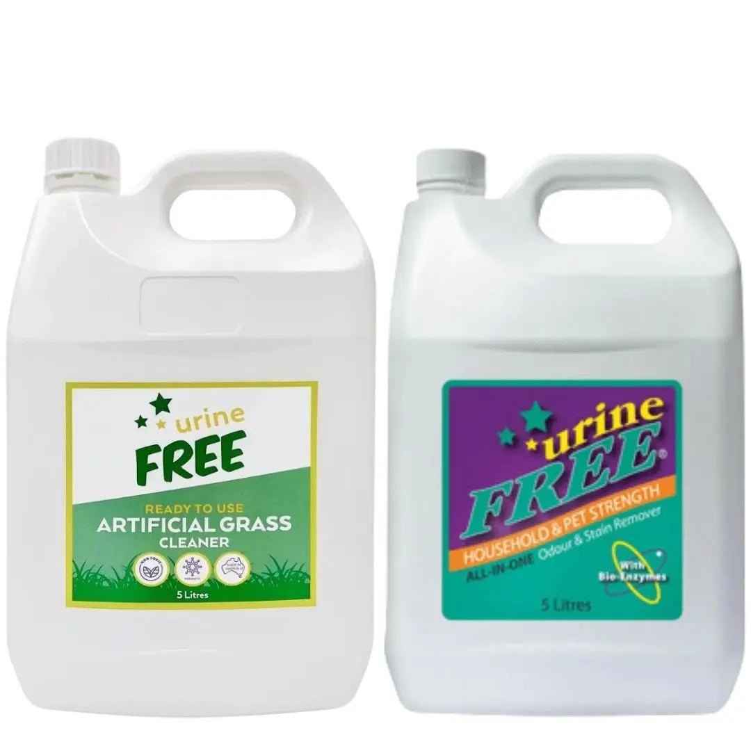 Comparing urineFREE Household & Pet to urineFREE Artificial Grass Cleaner - Cleansmart