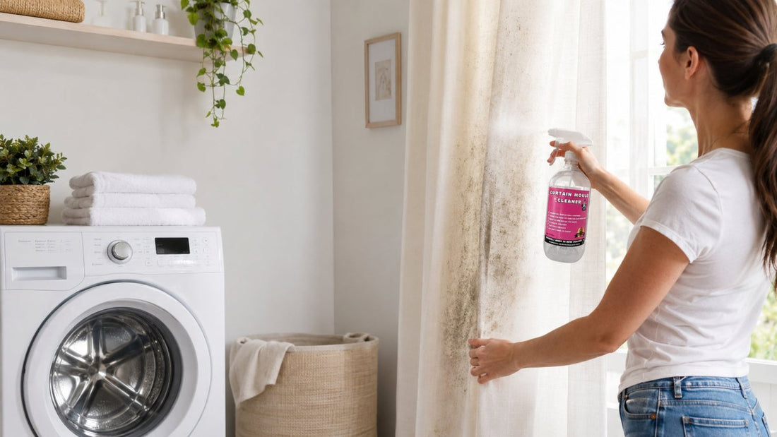 Curtain Mould Spray vs Washing: What Works? - Cleansmart