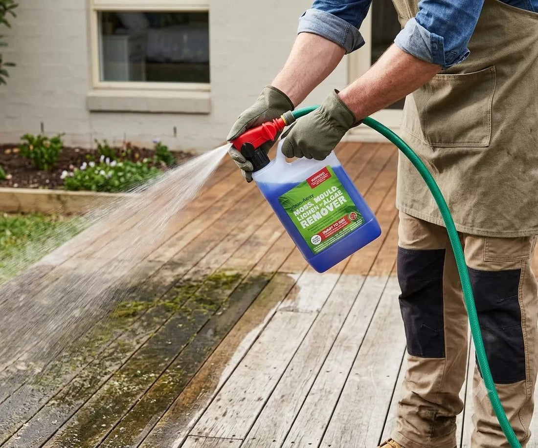 How to Clean Mould Off Outdoor Decking (Without Water Blasting) - Cleansmart