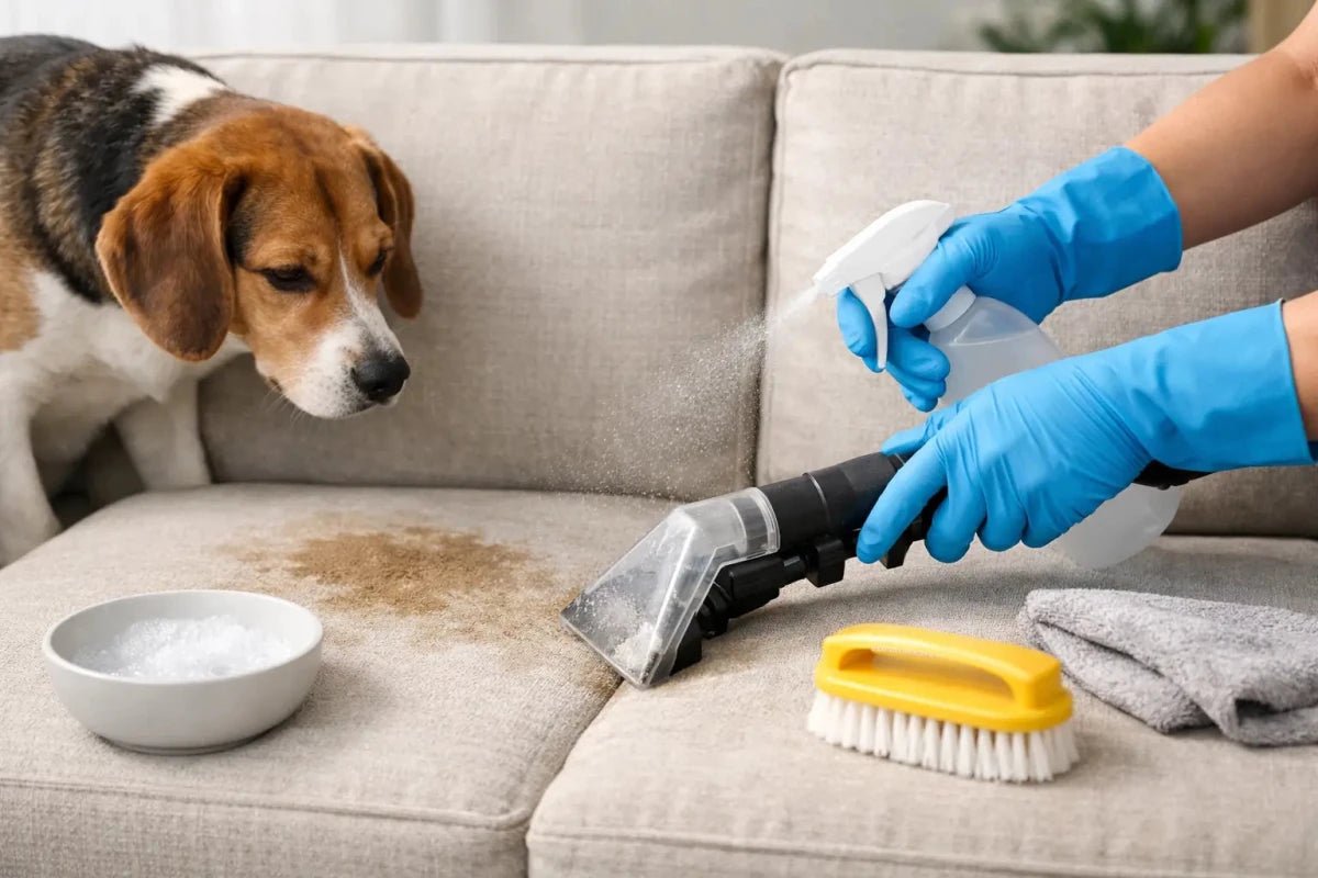 How to Clean Pet Stains From Upholstery - Cleansmart