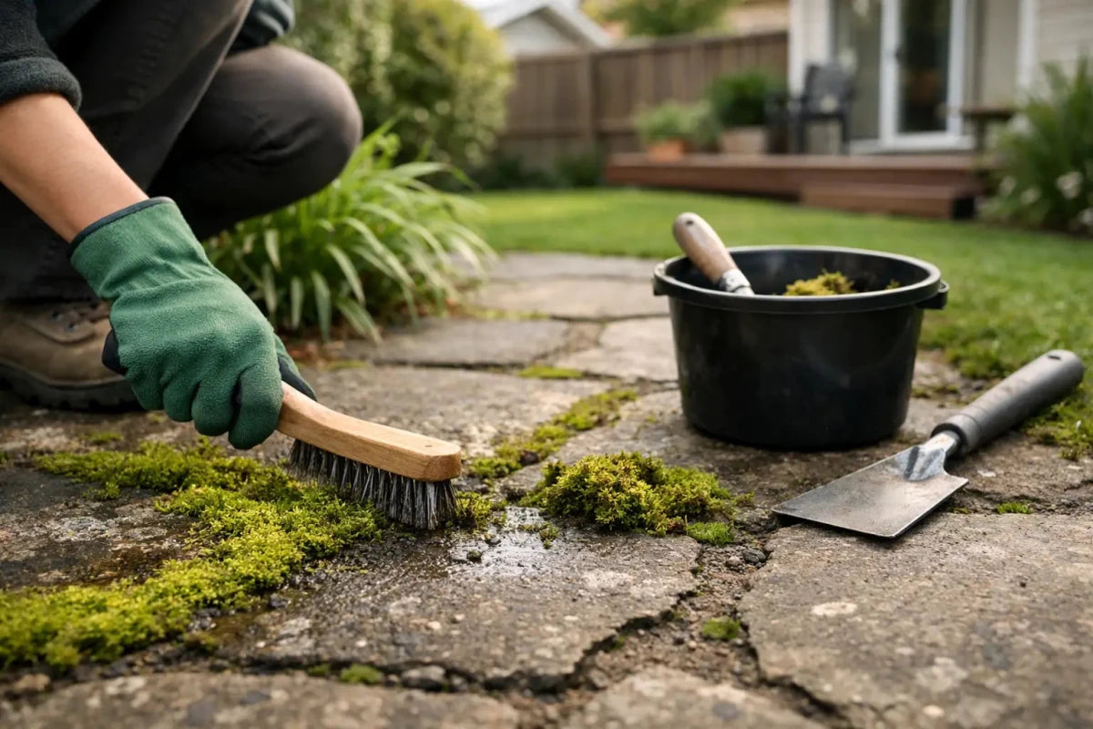 How to Remove Moss From Paths Without Damage - Cleansmart