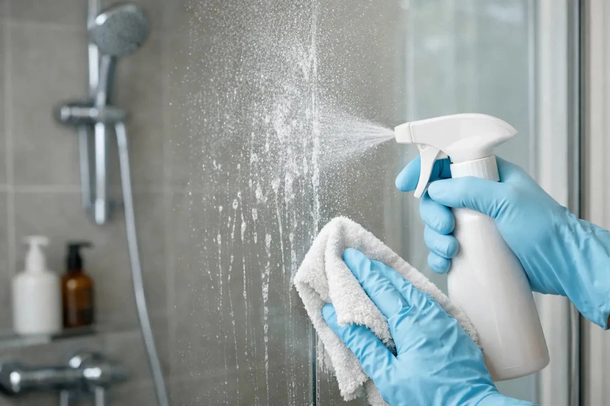 How to Remove Shower Scale Without Harsh Scrubbing - Cleansmart