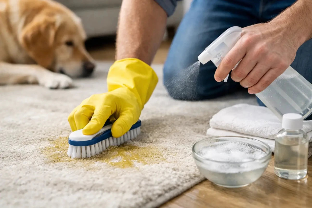 How to Remove Urine Smell From Rugs Properly - Cleansmart