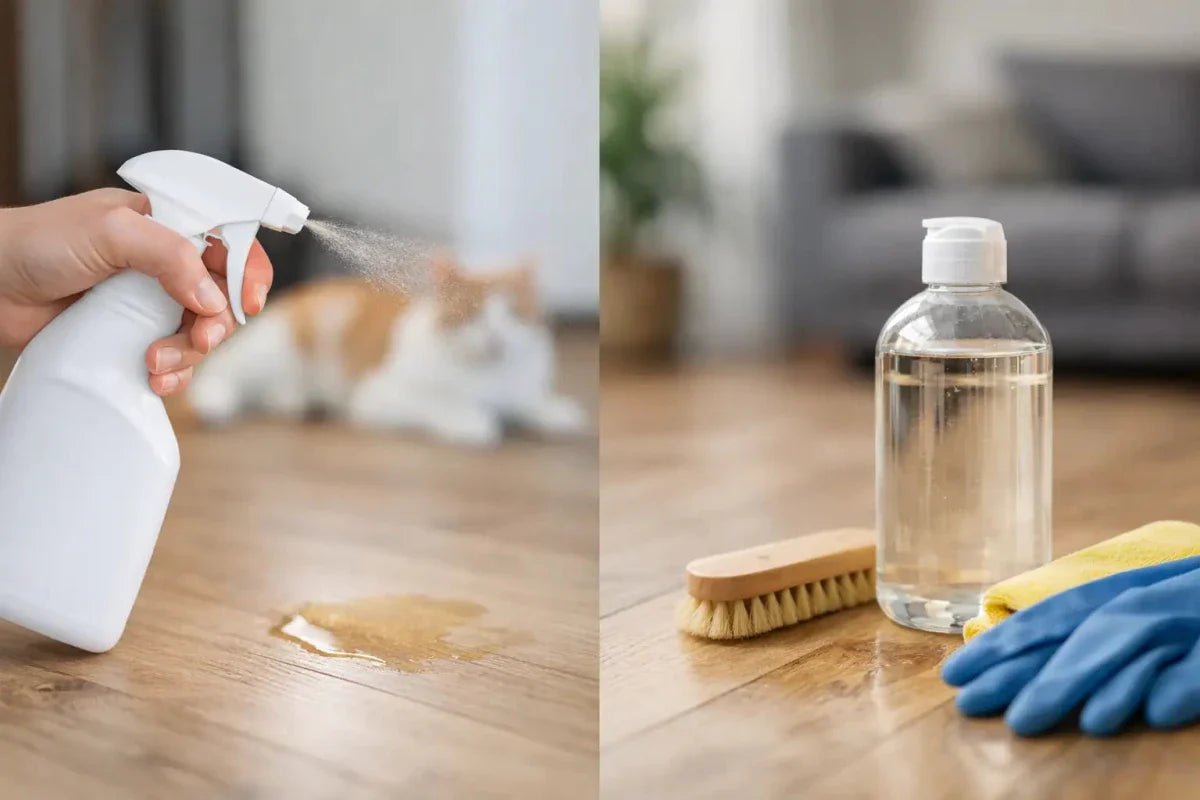 Pet odour spray vs enzyme cleaner - Cleansmart