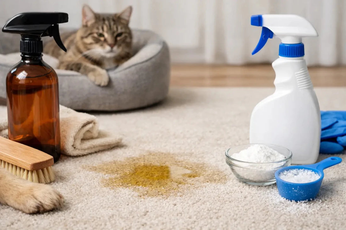 Pet Urine Enzyme vs Oxygen Cleaner - Cleansmart