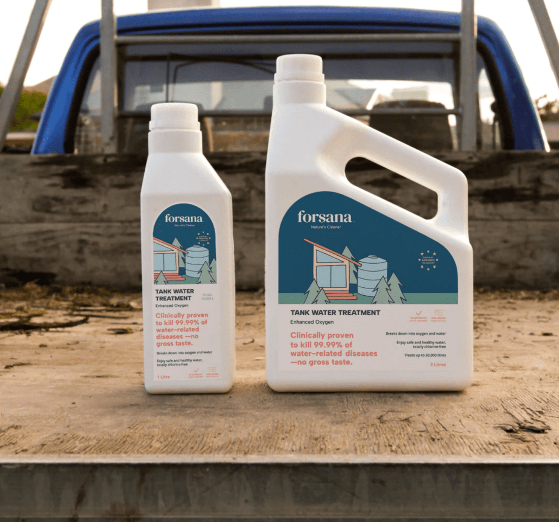 Treating Your Water Tank with Forsana Water Treatment.
