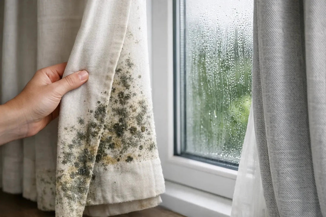 Why Mould Keeps Coming Back on Curtains - Cleansmart