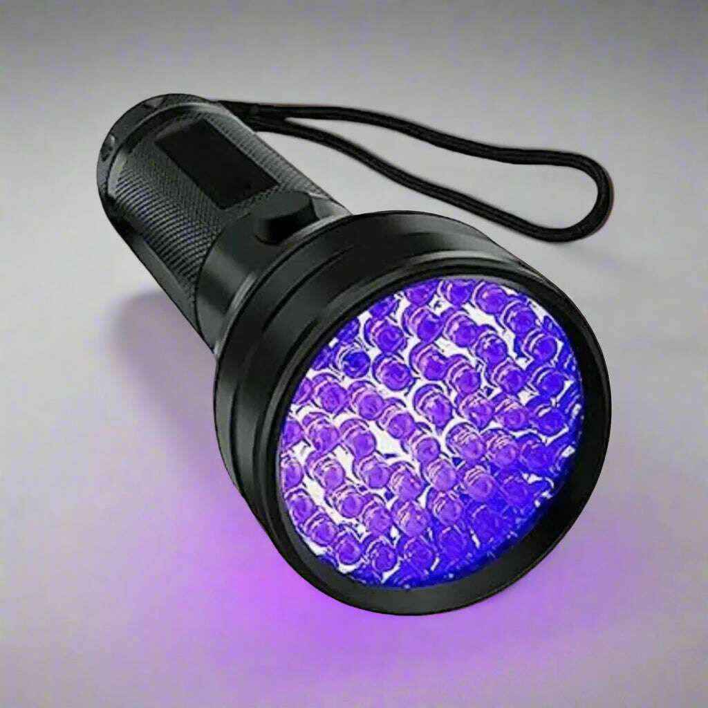 Black Light 51 LED UV Torch - Pet Stain & Odour Detection | Cleansmart NZ - Cleansmart