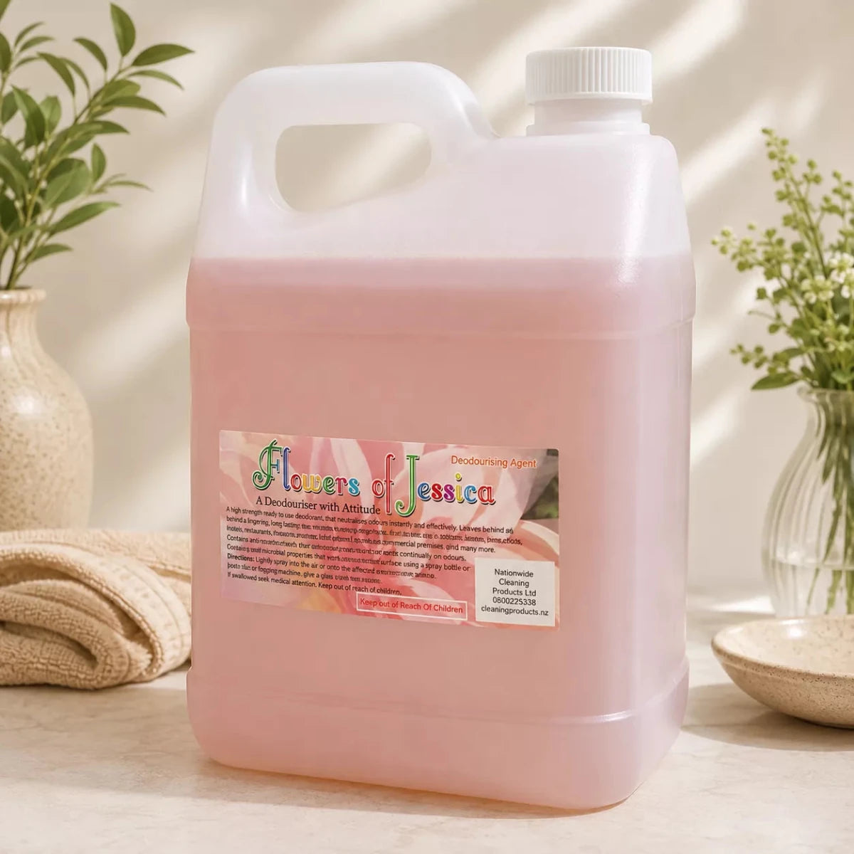 Flowers of Jessica Deodoriser – Floral Air & Fabric Freshener - Cleansmart