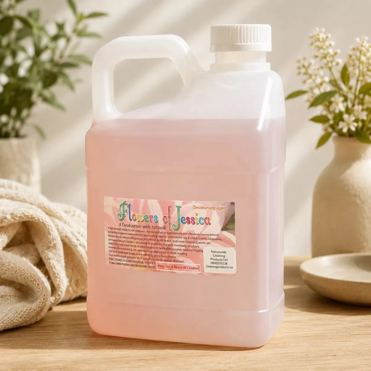 Flowers of Jessica Deodoriser – Floral Air & Fabric Freshener - Cleansmart
