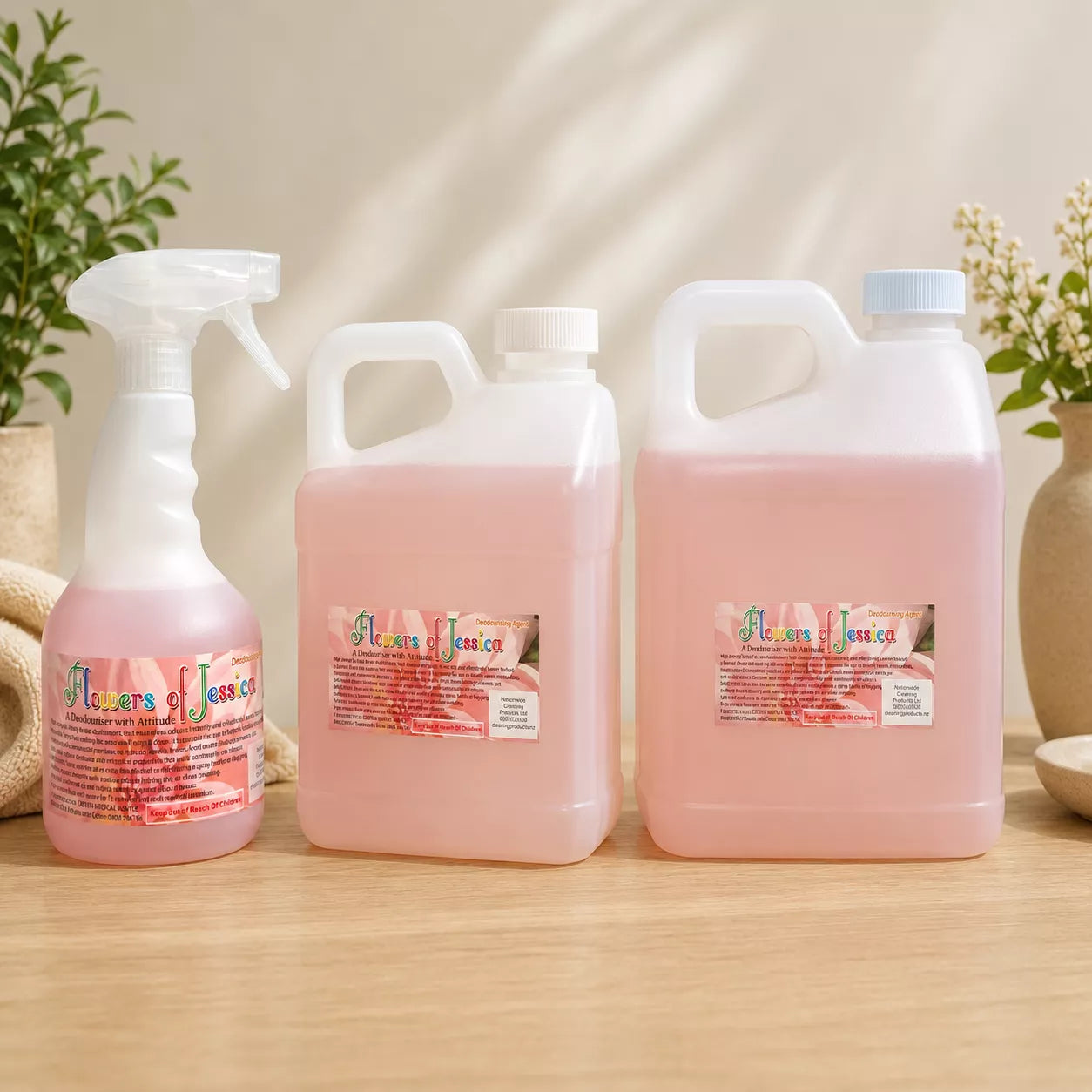 Flowers of Jessica Deodoriser – Floral Air & Fabric Freshener