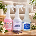 Three 500ml bottles of lovely fragrance by Cleansmart