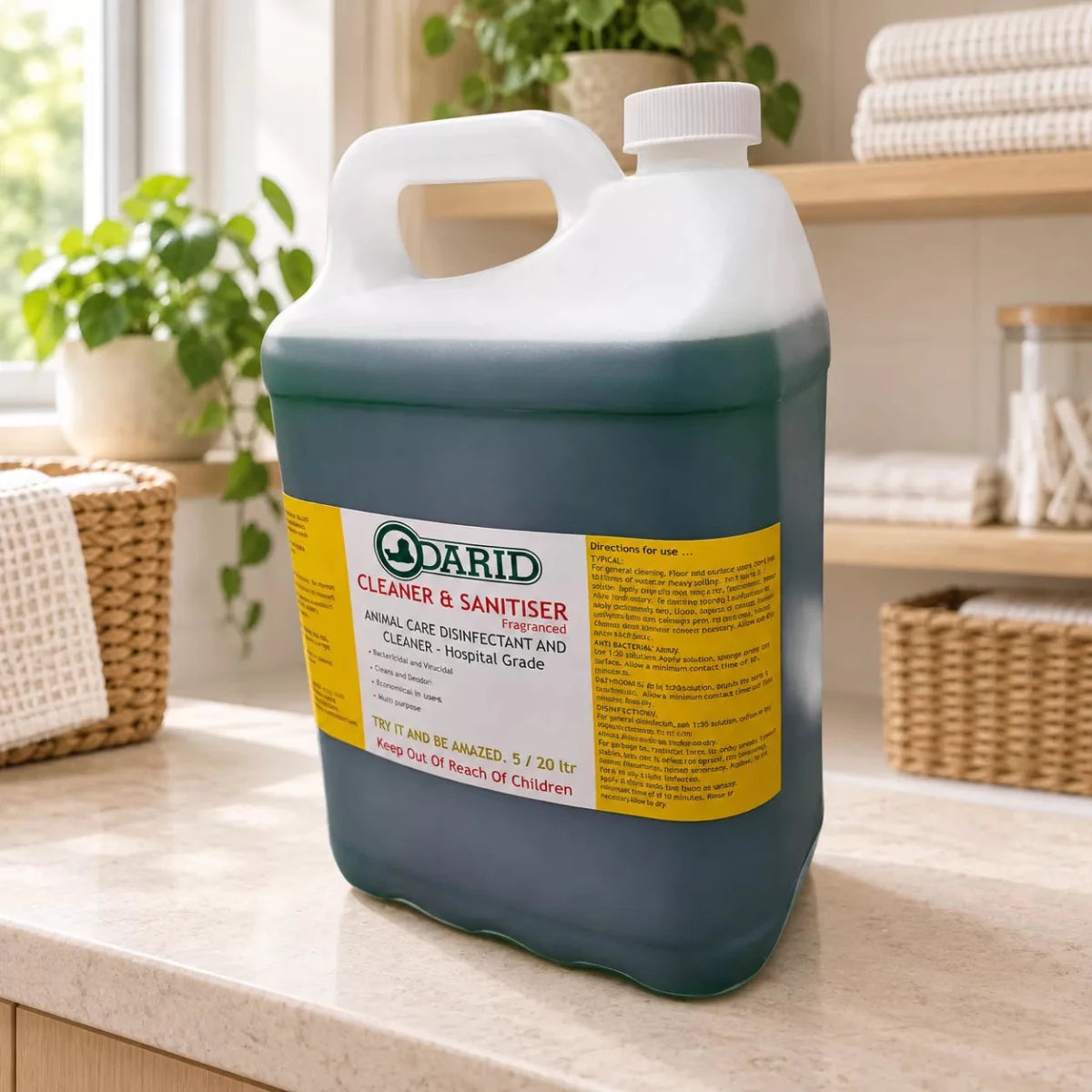 Odarid NZ Cleaner and Sanitiser Disinfectant Concentrate (Fragranced) - Cleansmart