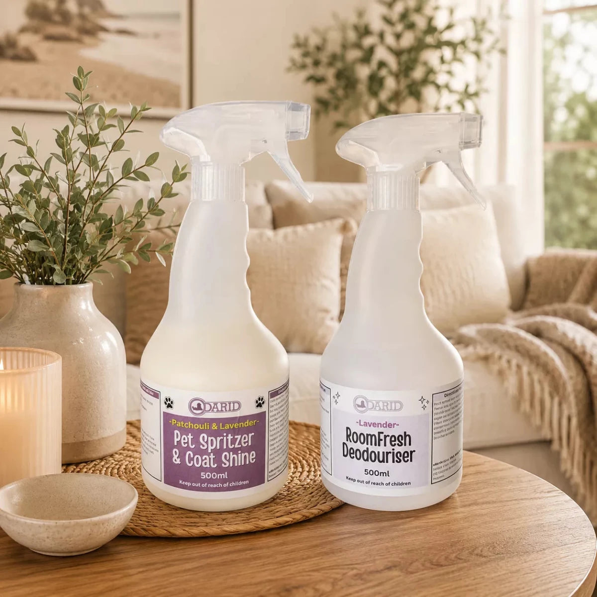 Pet Fresh Value Pack – Room Deodouriser & Coat Shine Spritzer - Cleansmart