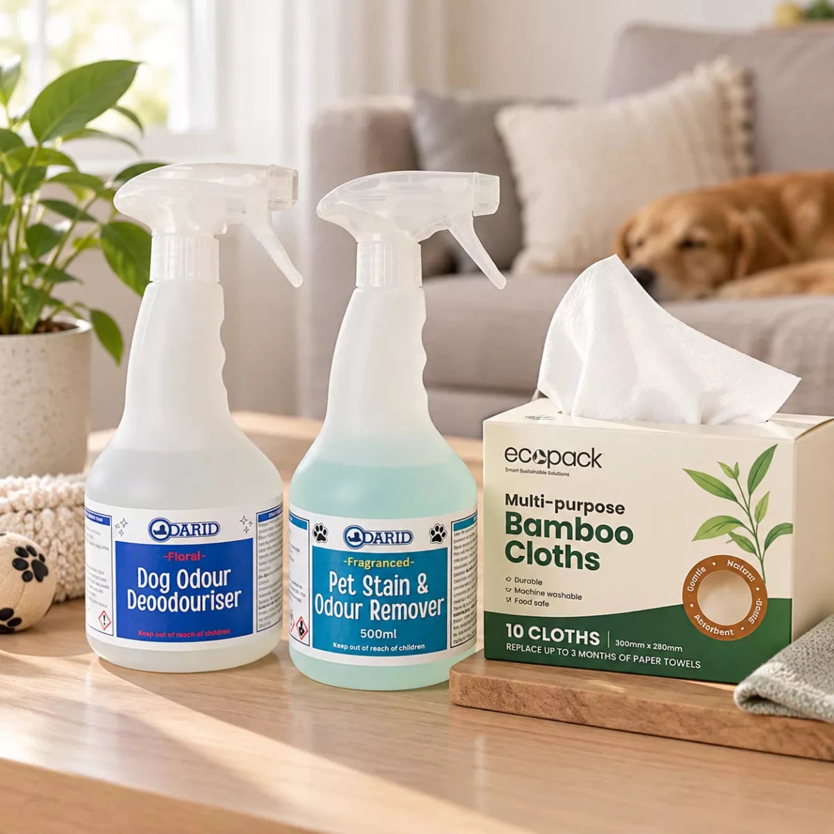 Pet Odour Pack - Powerful Solution for Effective Pet Smell Removal - Cleansmart